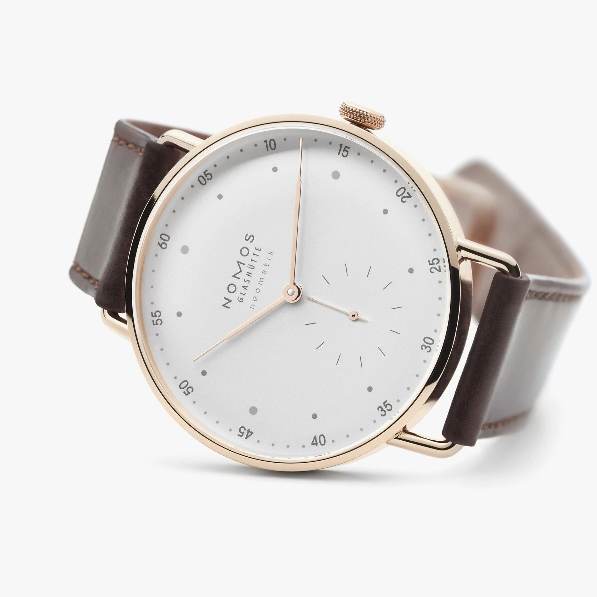 NOMOS Metro - Ros&eacute;gold neomatik 39