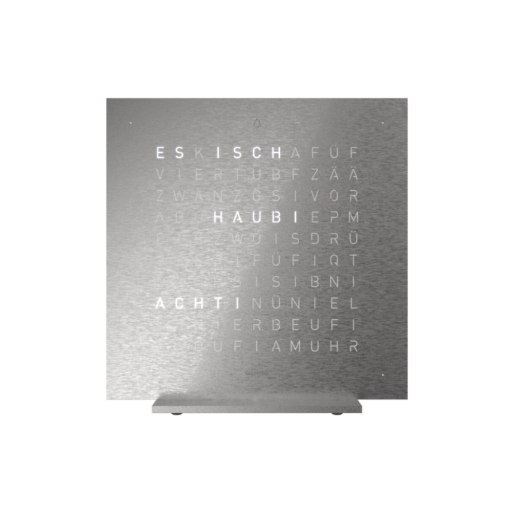 QLOCKTWO FRONTCOVER EARTH 13.5 - Full Metal