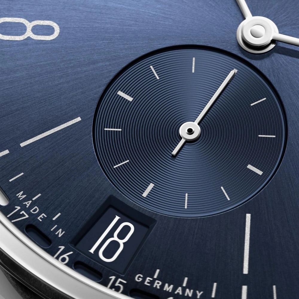 NOMOS Tangente - 2date blau