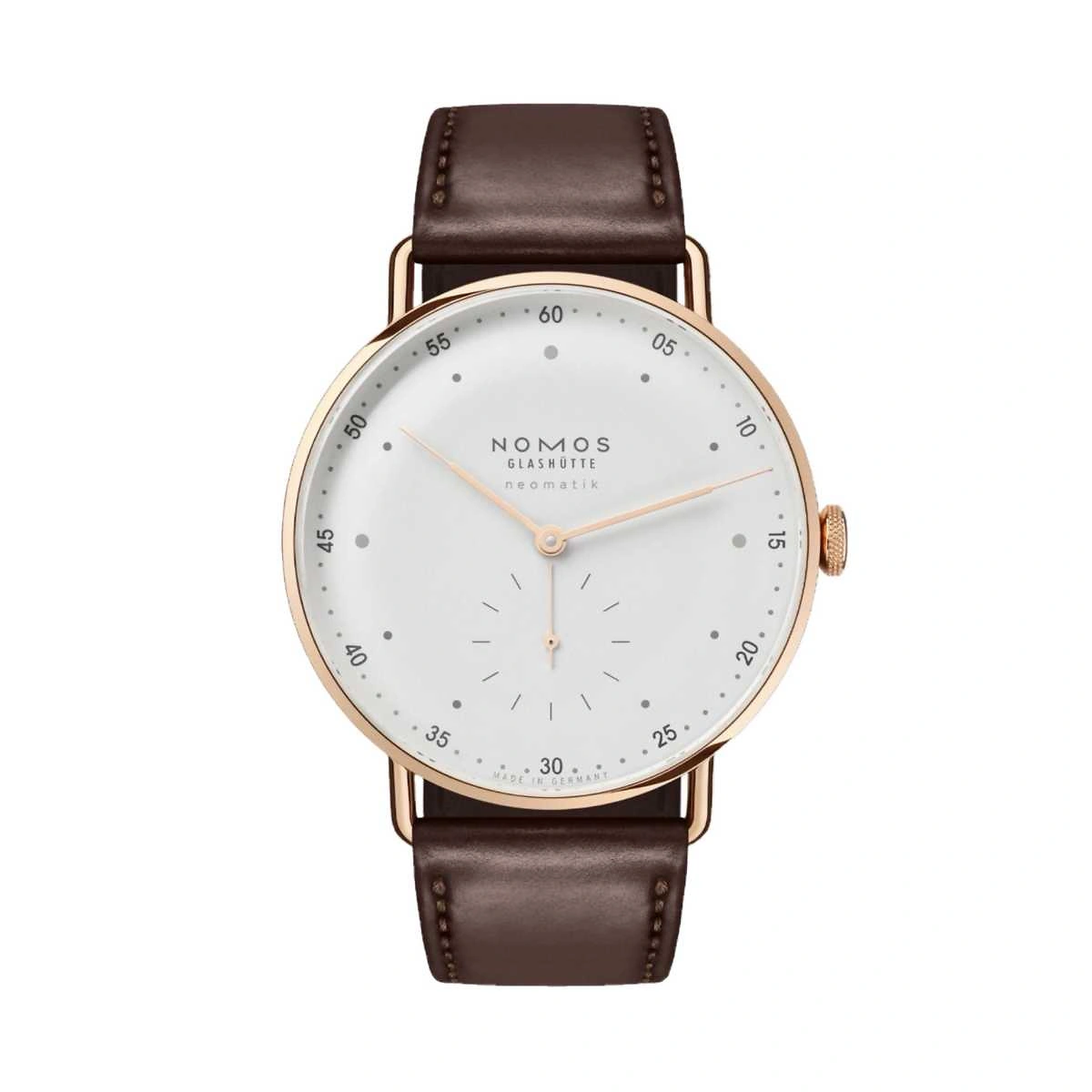 NOMOS Metro - Ros&eacute;gold neomatik 39