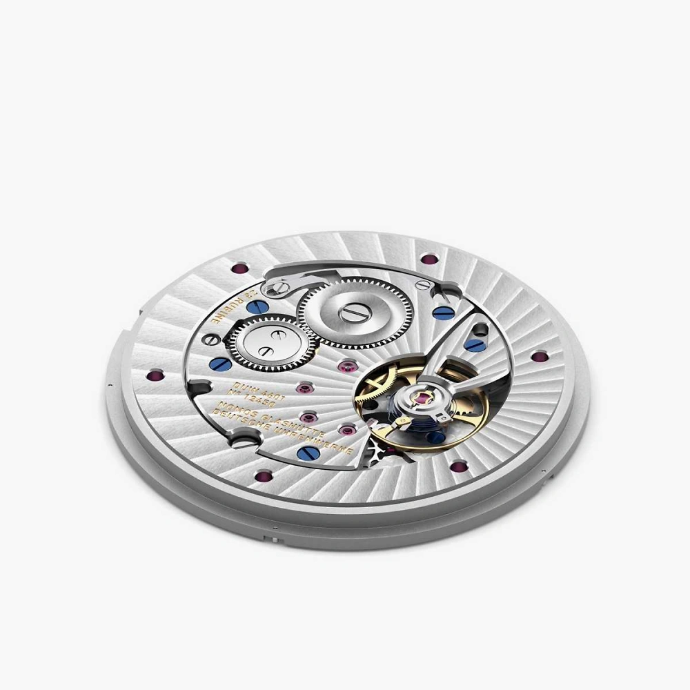 NOMOS Minimatik - 39 Datum blau
