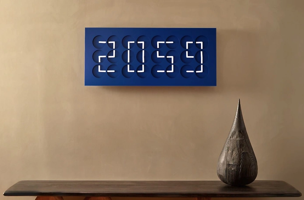 ClockClock 24 Dada Blue