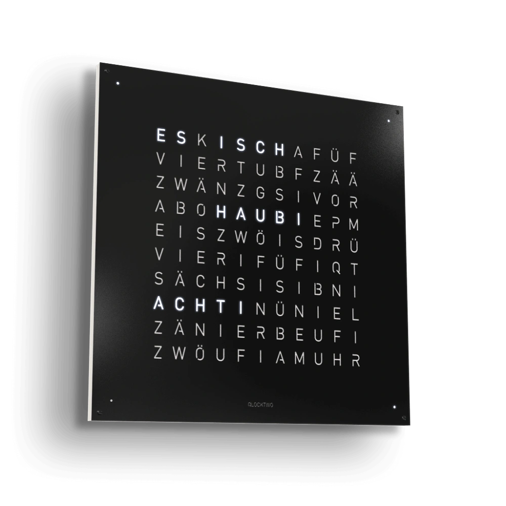 QLOCKTWO EARTH 90 - Black Pepper