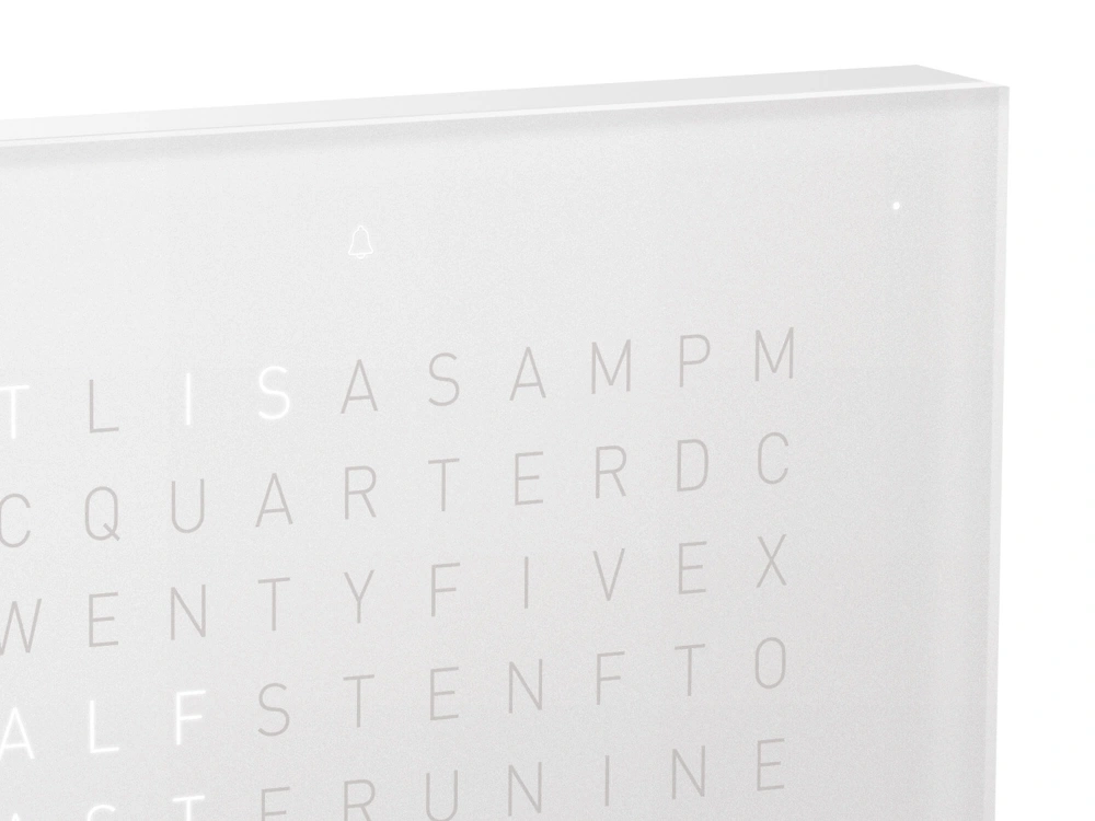 QLOCKTWO FRONTCOVER EARTH 13.5 - Vanilla Sugar