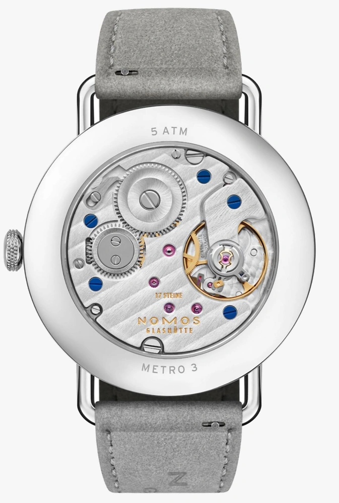 NOMOS Metro 33 - muted red