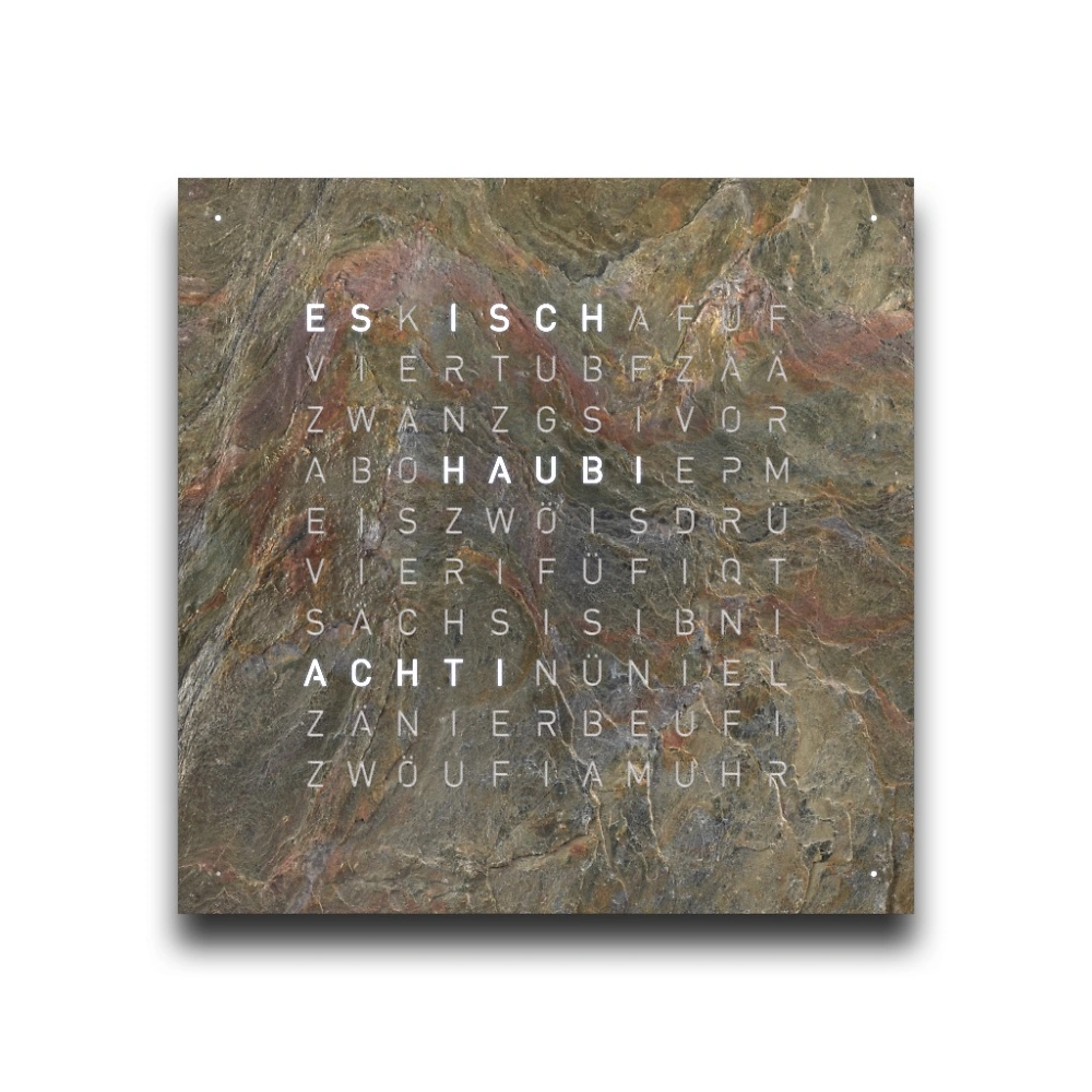 QLOCKTWO EARTH 90 - Creator's Edition Glintscape
