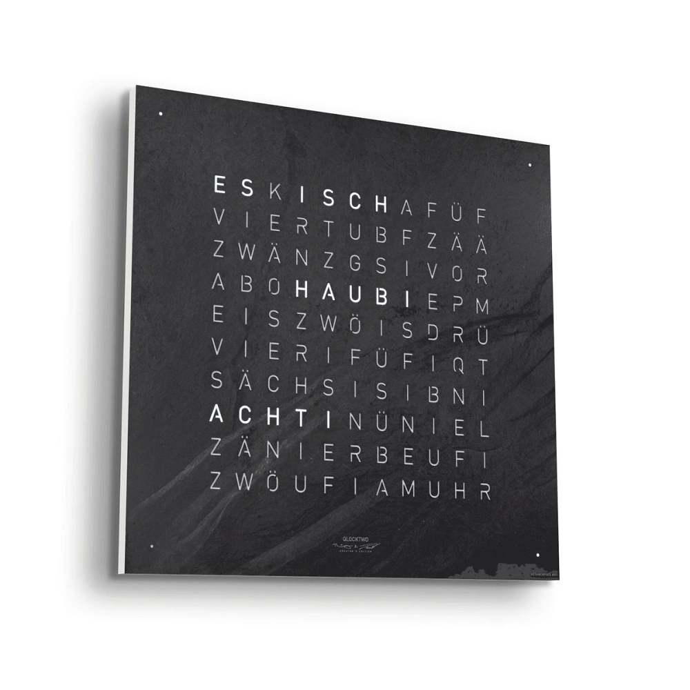QLOCKTWO EARTH 45 - Creator's Edition Metamorphite