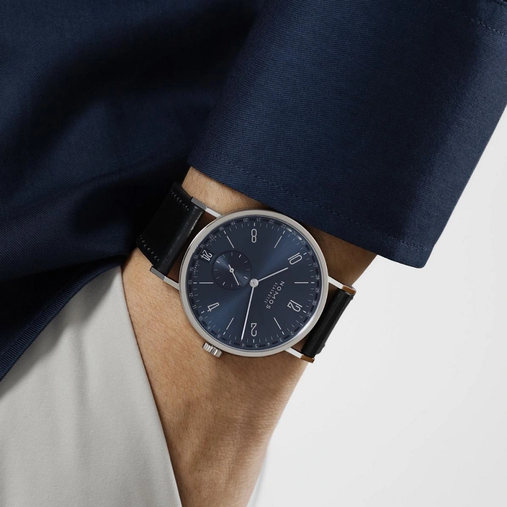 NOMOS Tangente - 2date blau