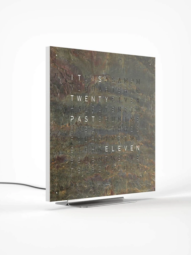 QLOCKTWO EARTH 45 - Creator's Edition Glintscape