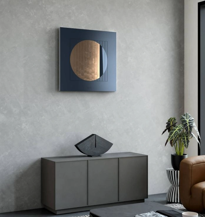 QLOCKTWO MOON 90 - Midnight Moon Gold