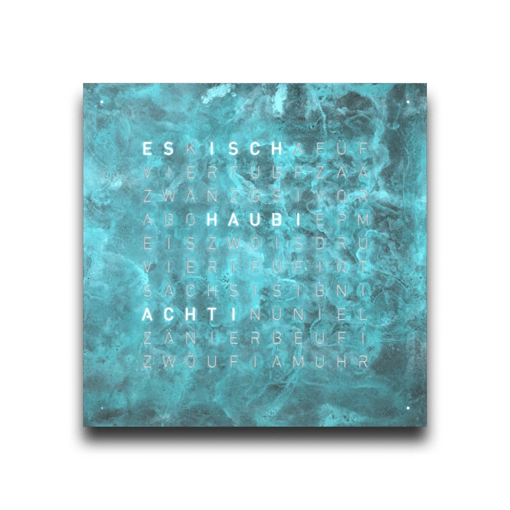 QLOCKTWO EARTH 45 - Creator's Edition Vintage Copper