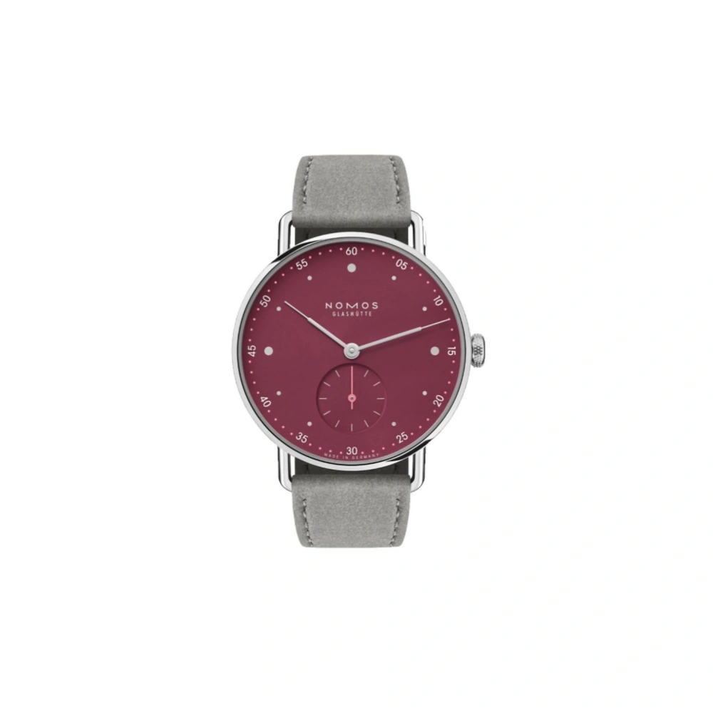 NOMOS Metro 33 - muted red