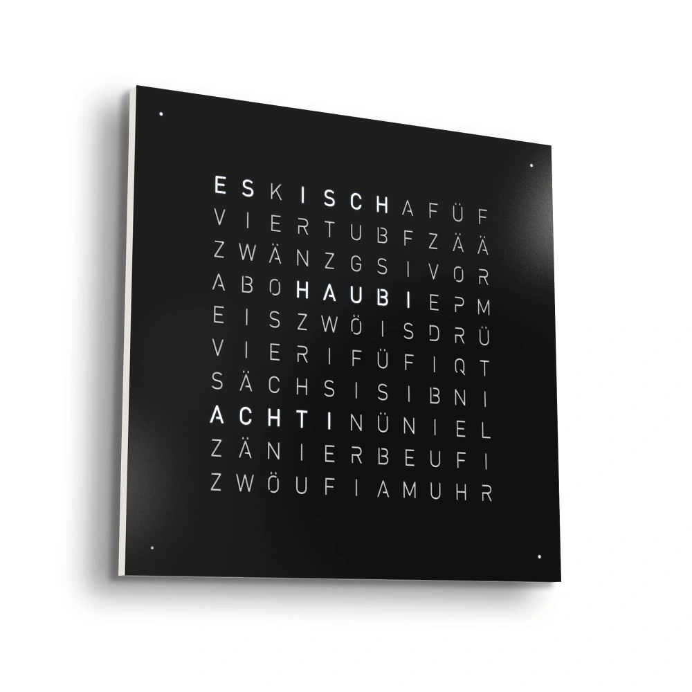 QLOCKTWO EARTH 45 - Black Pepper