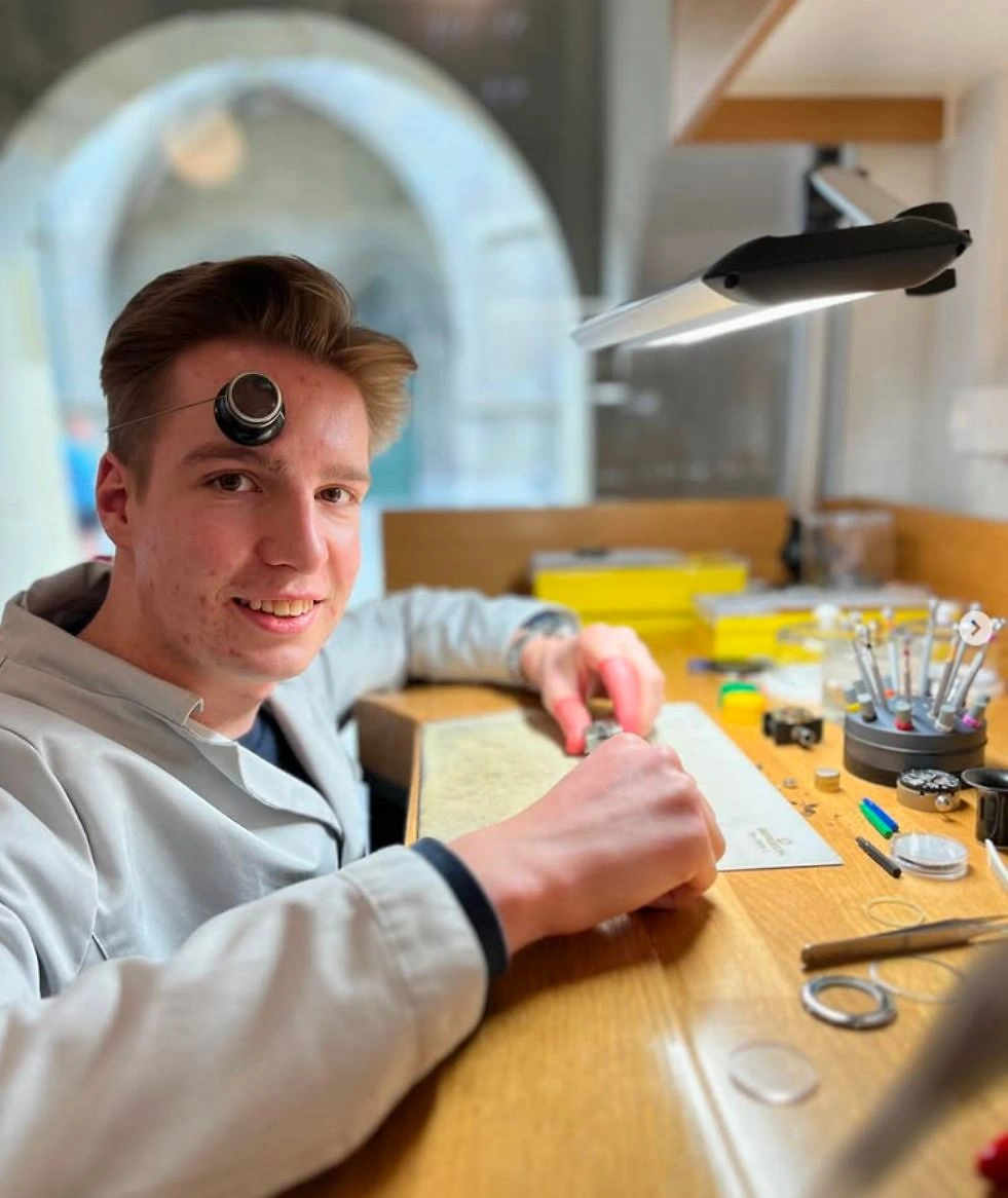 Wir stellen vor: Unser j&uuml;ngster Uhrmacher Dominic