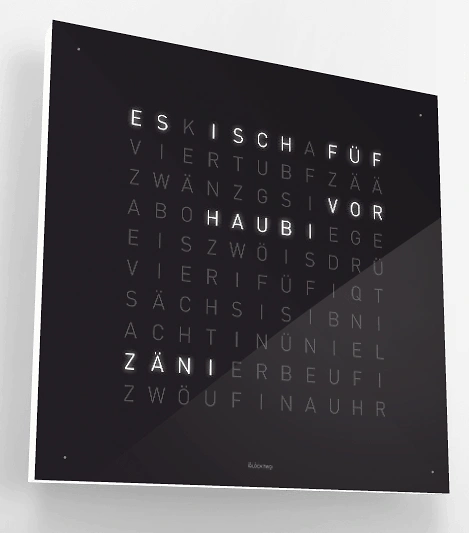 Qlocktwo: Jetzt in Berndeutsch!